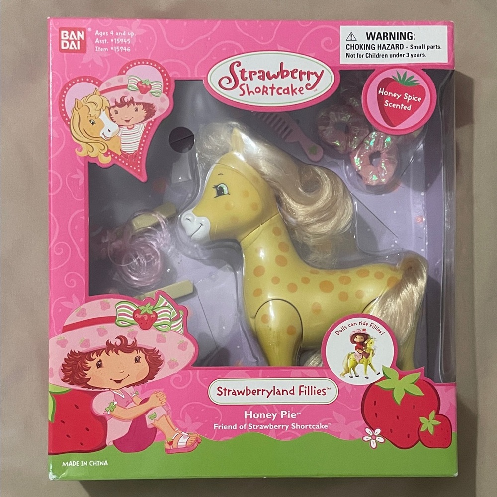 Strawberry Shortcake Honey Pie Pony Toy
